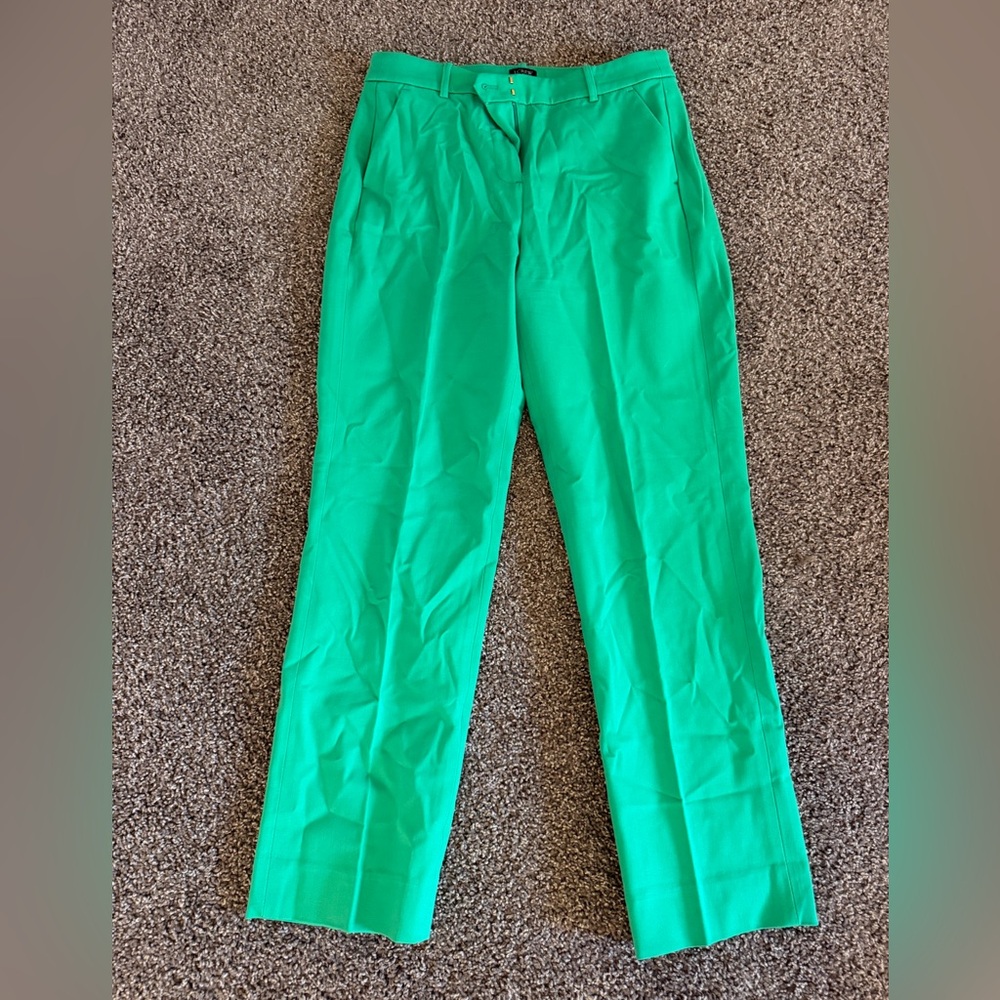 J. Crew Green Kallie Pants